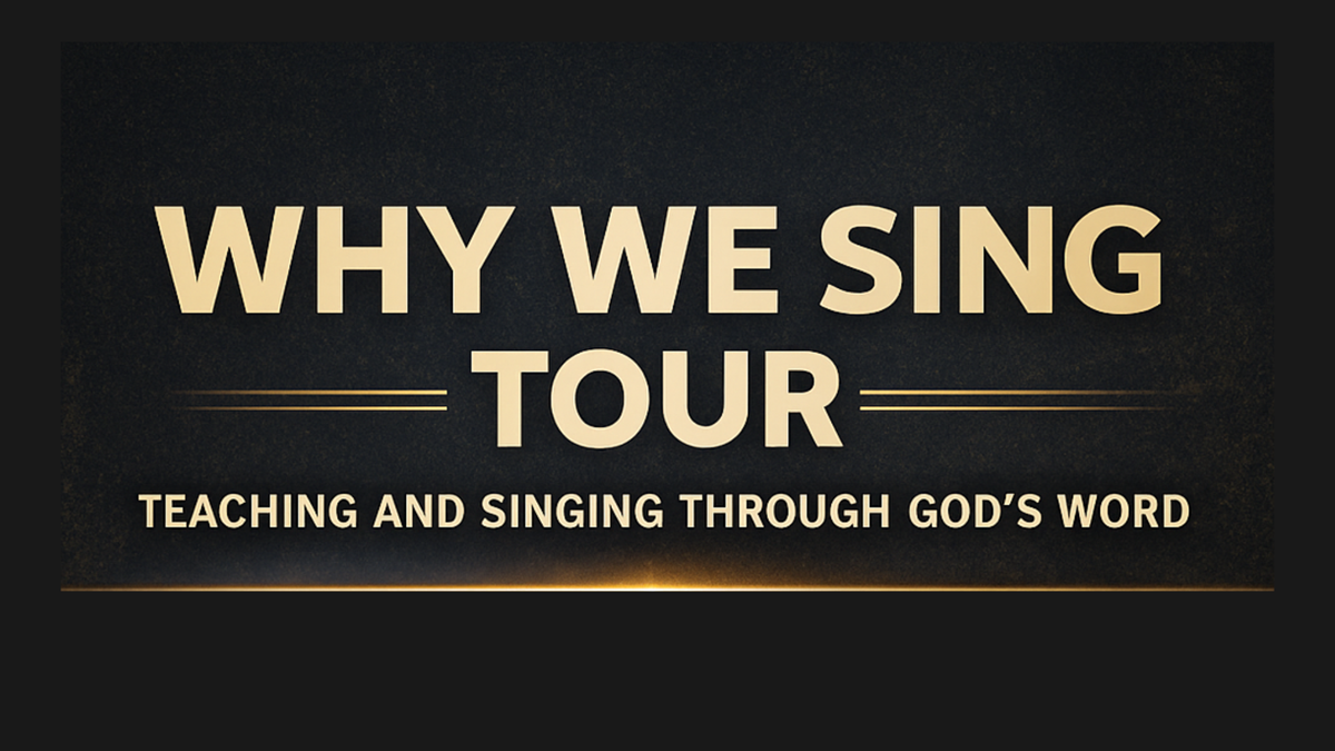 HFBC Event Artwork: Why We Sing with Shane and Shane and John Piper