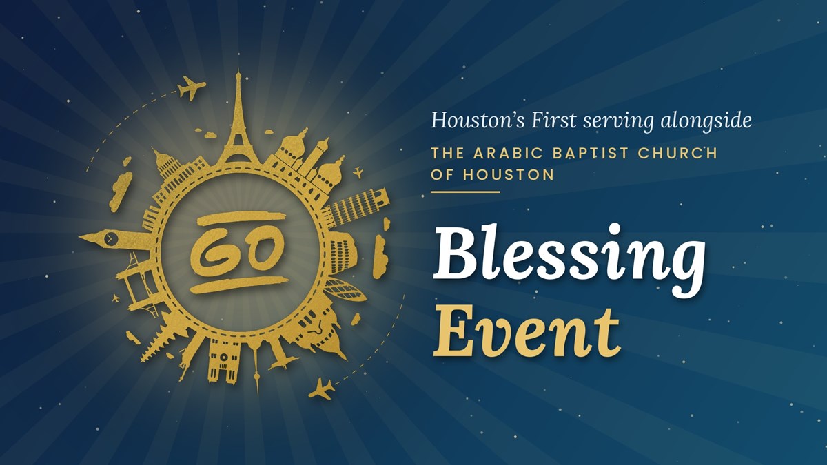 HFBC Event Artwork: Blessing Event with Arabic Baptist Church