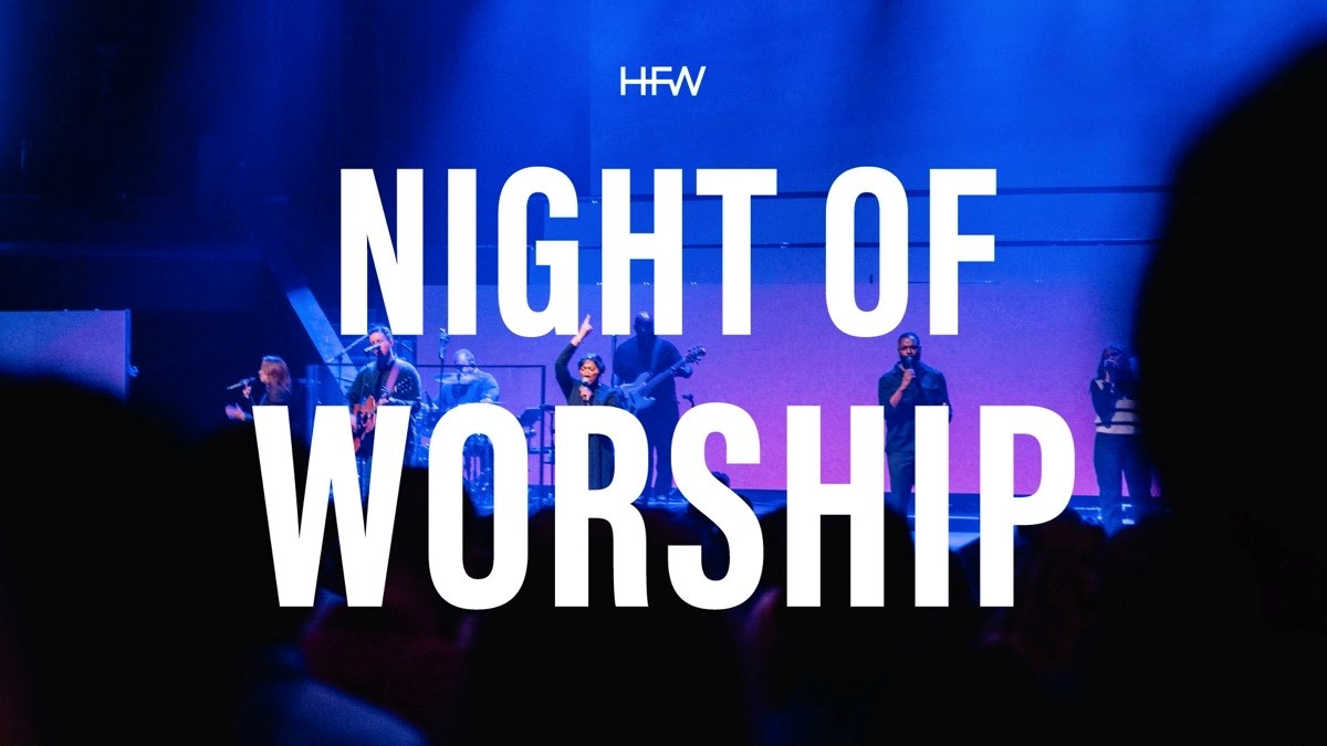 HFBC Event Artwork: HFW Worship Night