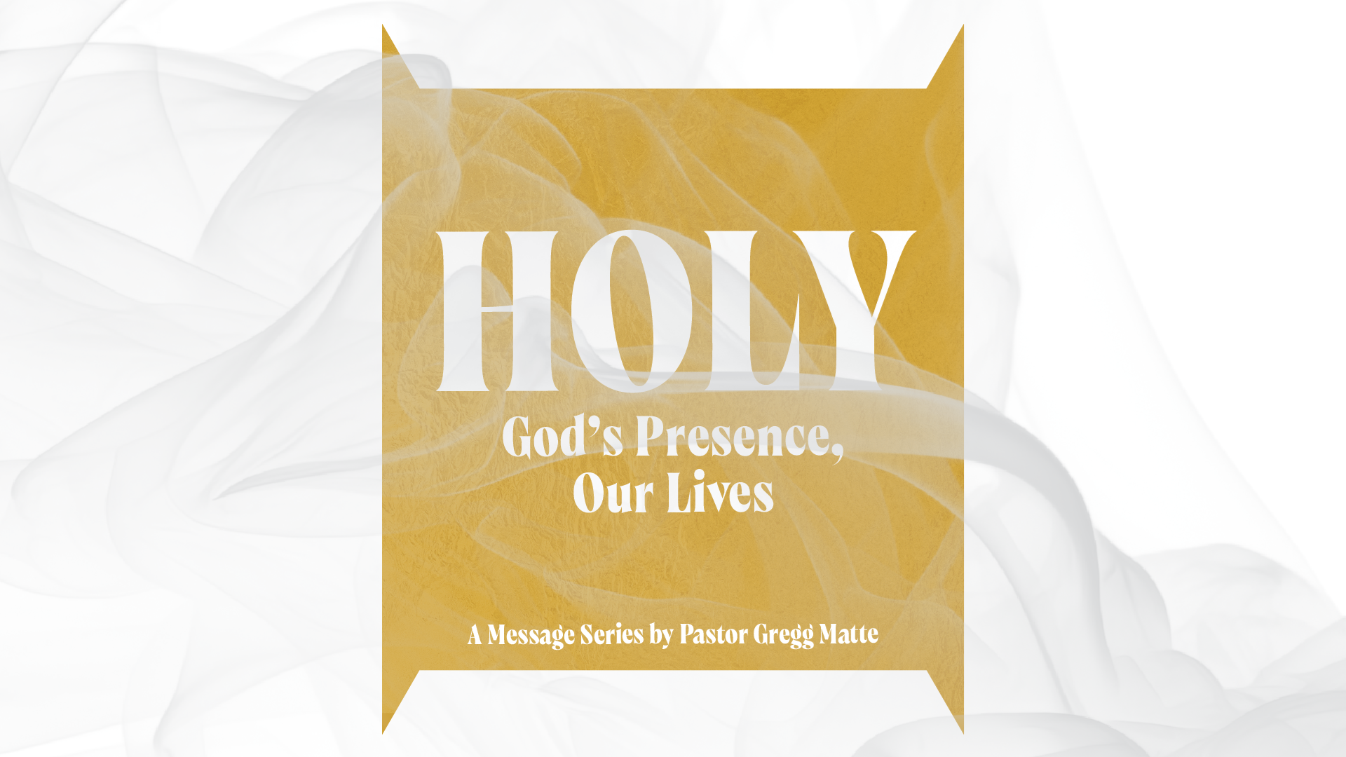 Houston's First Message: Jesus is our High Priest